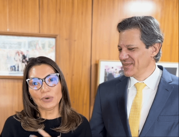Janja e Haddad