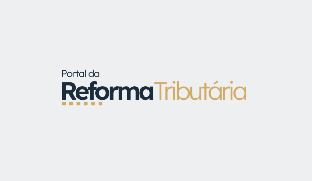 portal da reforma tributaria - logo cinza